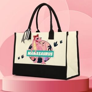 Mamasaurus Tote Bag